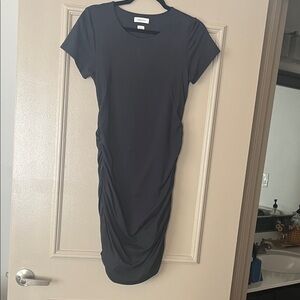 Black Ruched Dress size L - Contour